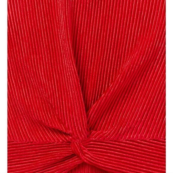 Nwt Girls Christmas Valentine's Day Outfit, Wide leg pants and Top, Red - Picture 5 of 8